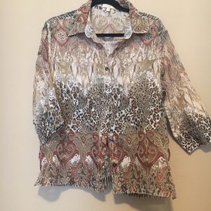 Safari shirt - Carole Baskin style 😉